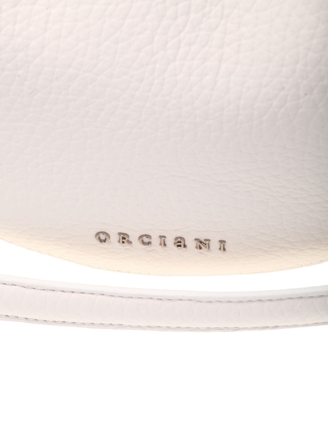 shop ORCIANI  Borsina: Orciani Mini Bag Dumpling Soft Nabucco in pelle con tracolla.
Tasche: portacarte interno.
Chiusura con zip.
Tracolla rimovibile a catena.
Dettagli finitura ottone dorato.
Dimensioni: Larghezza: 24 cm, Altezza: 16 cm, Profondità: 10 cm.
Composizione: 100% Pelle.
Fabbricata in Italia.. SD0179 SOF-BIANCO number 246704